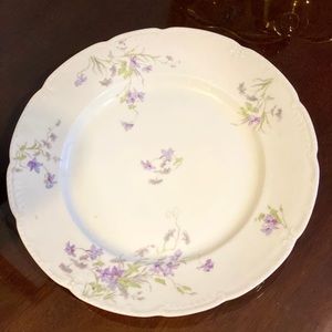 Bassett Limoges Austria  set of 2 Dinner Plates